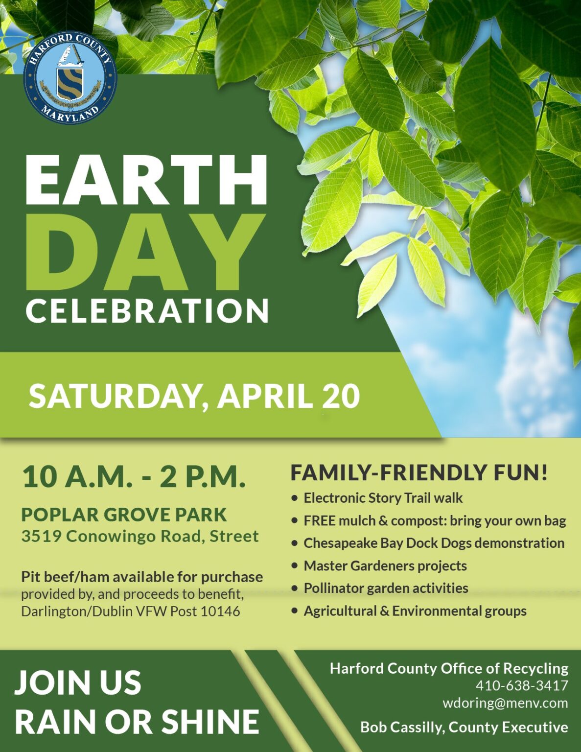 Earth Day 2024 Northeast Maryland Waste Disposal Authority